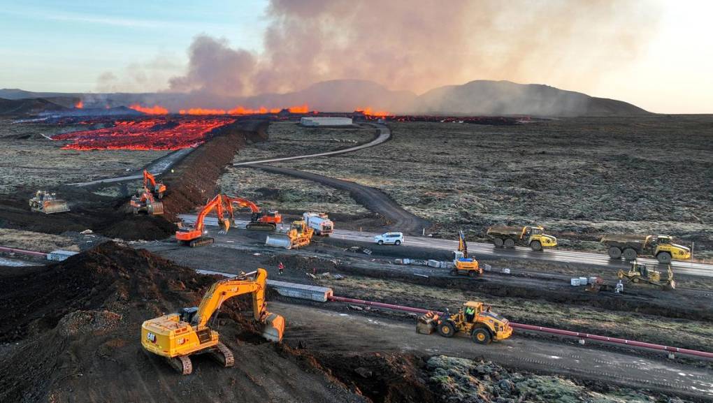 Islandia sigue siendo golpeado por las erupciones volcánicas