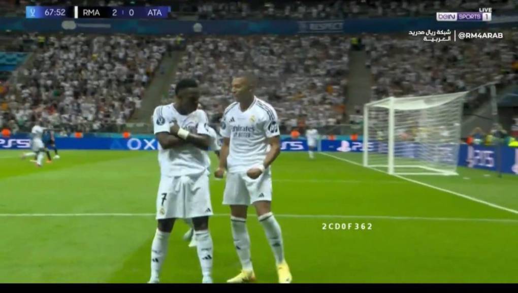 Real Madrid es Supercampeón de Europa: Vinicius, Bellingham y Rodrygo celebran con Mbappé