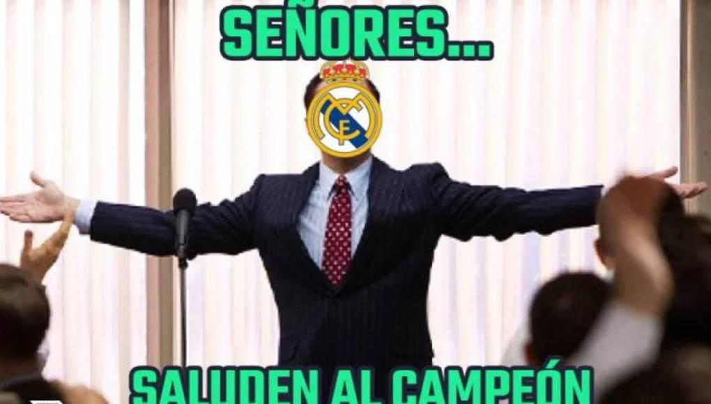 Real Madrid campeón de Champions y los memes atacan a aficionados de Barcelona