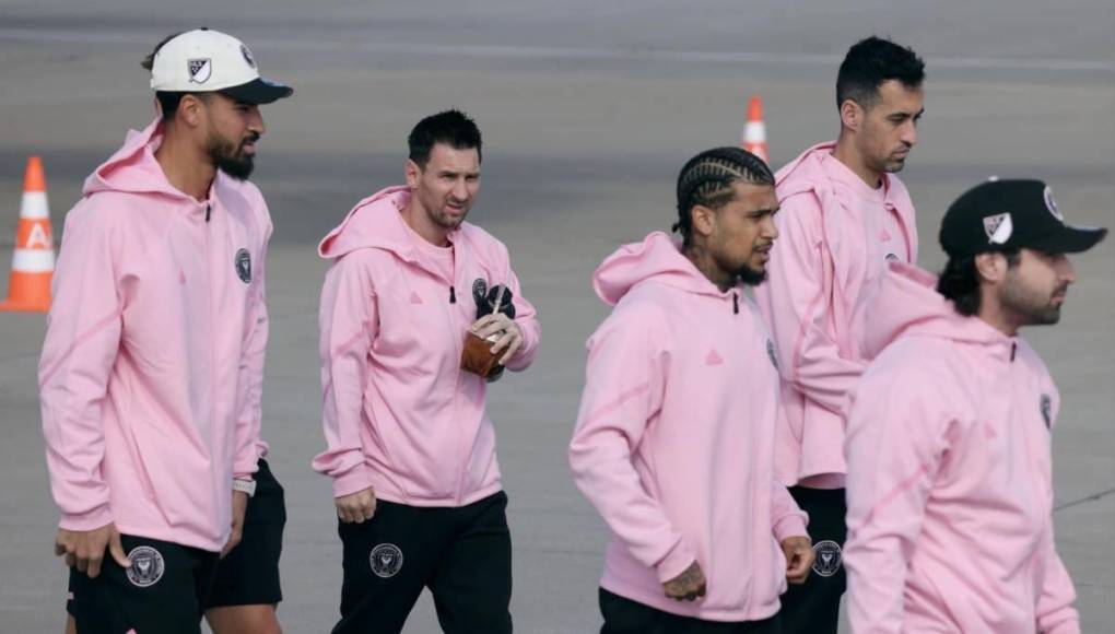 Inter Miami y Messi llegan a Hong Kong para disputar partido amistoso