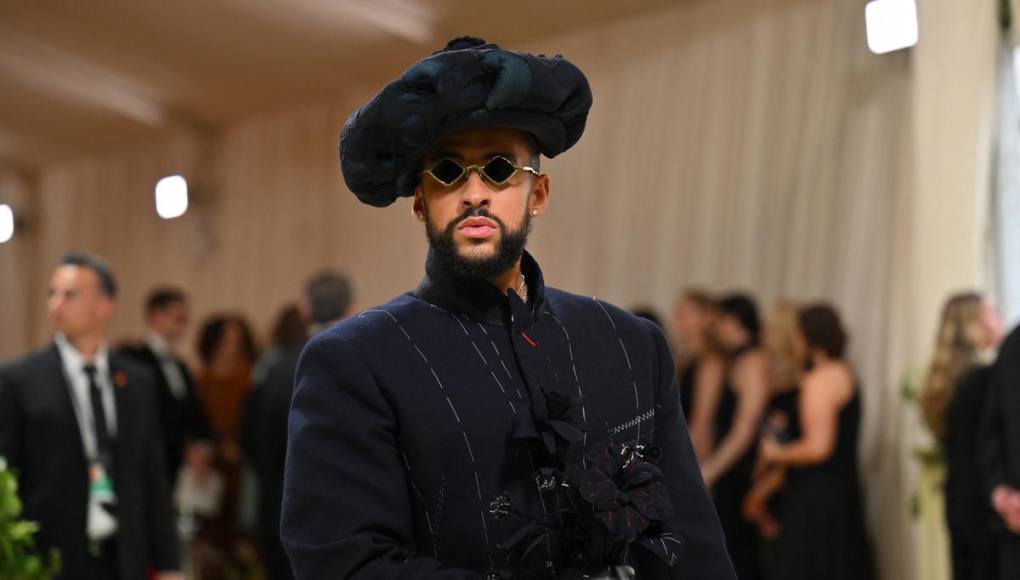 Así lució Bad Bunny en la alfombra de la Met Gala 2024