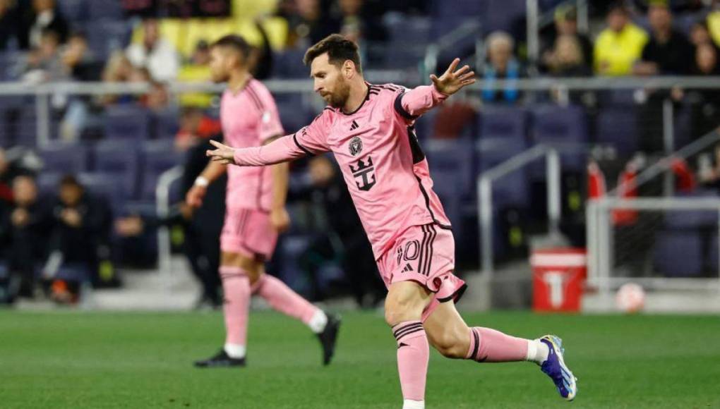 Messi y su enojo con jugador panameño en juego de Inter Miami ante Nashville