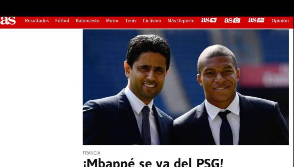 Mbappé se marcha del PSG y así reaccionan los medios y periodistas