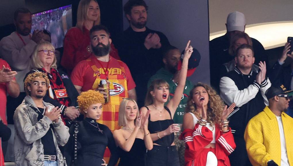 La emoción de Taylor Swift antes de que iniciara el partido del Super Bowl