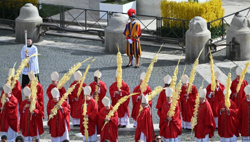 Papa Francisco encabezó celebración del Domingo de Ramos