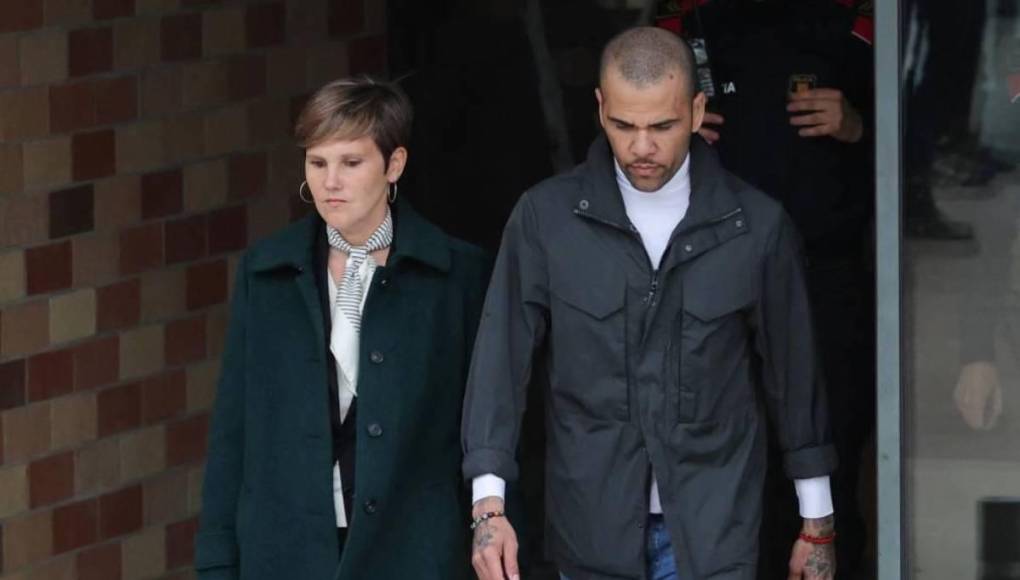 Dani Alves y su petición a Joana Sanz luego de salir de la cárcel