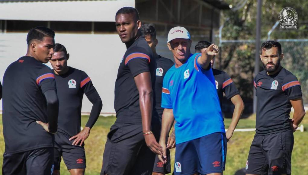 El modificado 11 titular de Olimpia para clásico ante Motagua