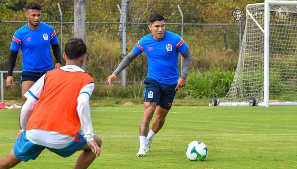 Olimpia y su poderoso 11 para clásico ante Real España