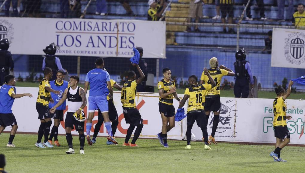 La alegría de Real España y tristeza en Marathón tras clásico sampedrano