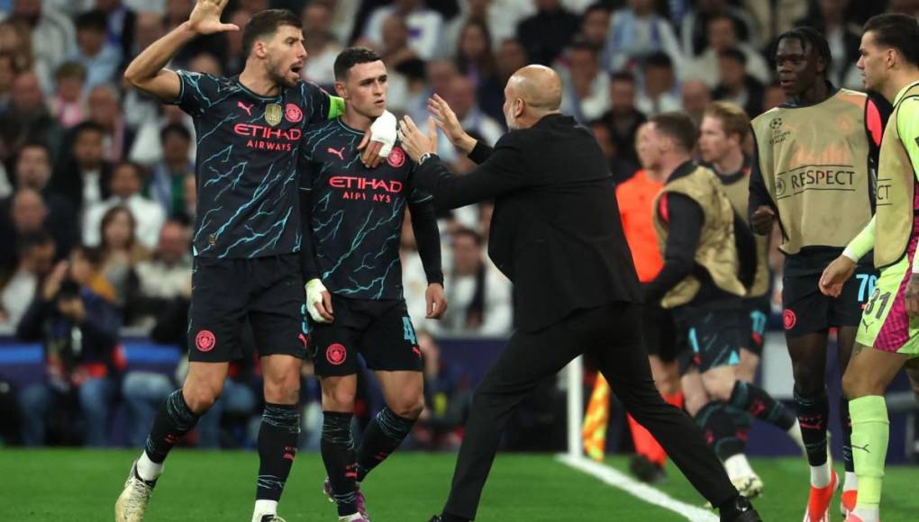 Provocación de Vini a Grealish, Ancelotti y su reacción con Pep y Modric sorprende