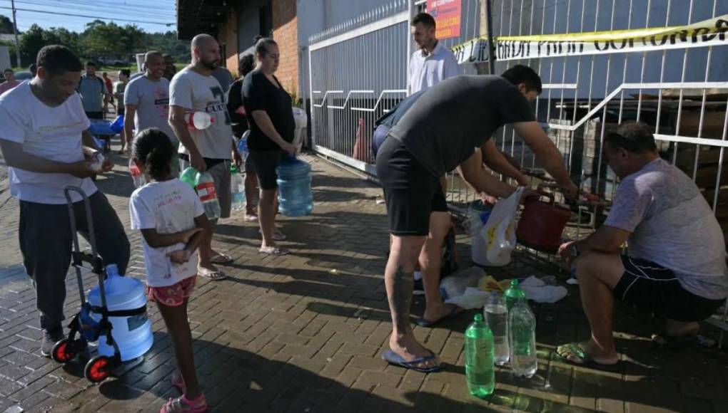 Imágenes impactantes en Brasil: estadios de gremio e Inter afectados por inundaciones