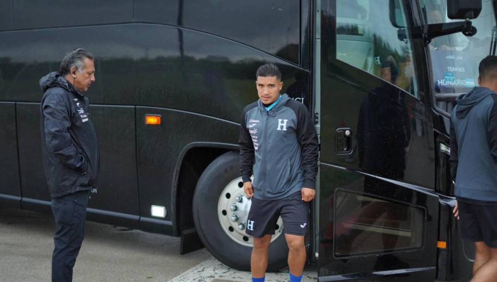 La visita sorpresa que recibio selección de Honduras en pleno entrenamiento en Frisco