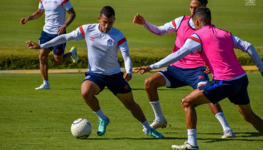 Olimpia y su poderoso 11 para clásico ante Real España