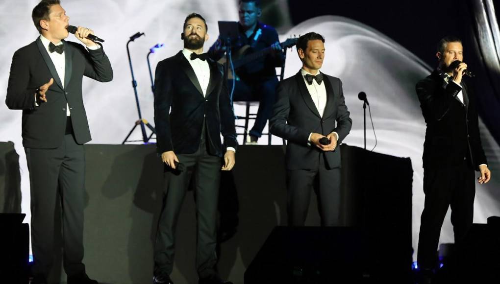 Il Divo deslumbra a Honduras con un debut inolvidable en su gira del 20 aniversario