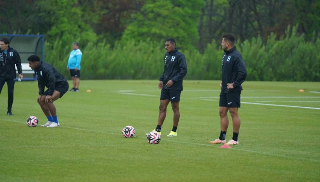 La visita sorpresa que recibio selección de Honduras en pleno entrenamiento en Frisco