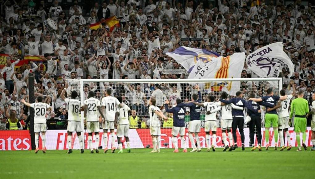 Festejo de campeón del Real Madrid, la verdad sobre el gol fantasma