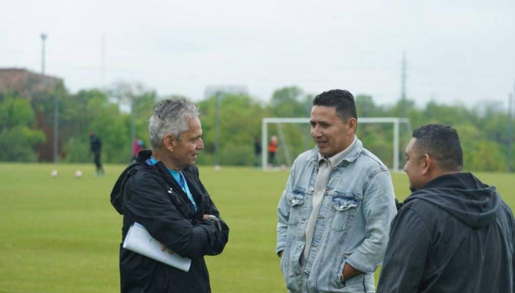 La visita sorpresa que recibio selección de Honduras en pleno entrenamiento en Frisco