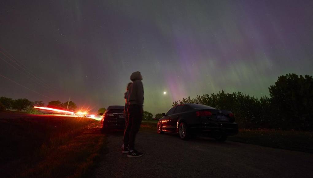 Las deslumbrantes auroras que dejó la tormenta solar en el mundo