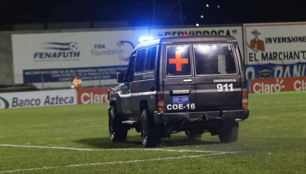 Carlos Argueta y la terrible lesión que sufrió en juego de Motagua