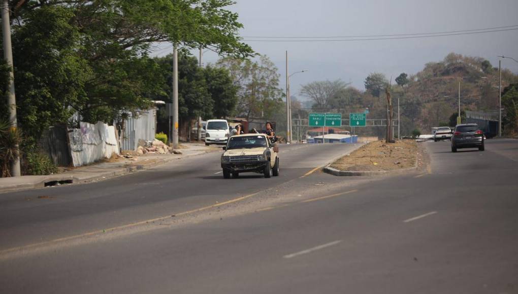 Fotos: la capital de Honduras luce casi vacía este Jueves Santo