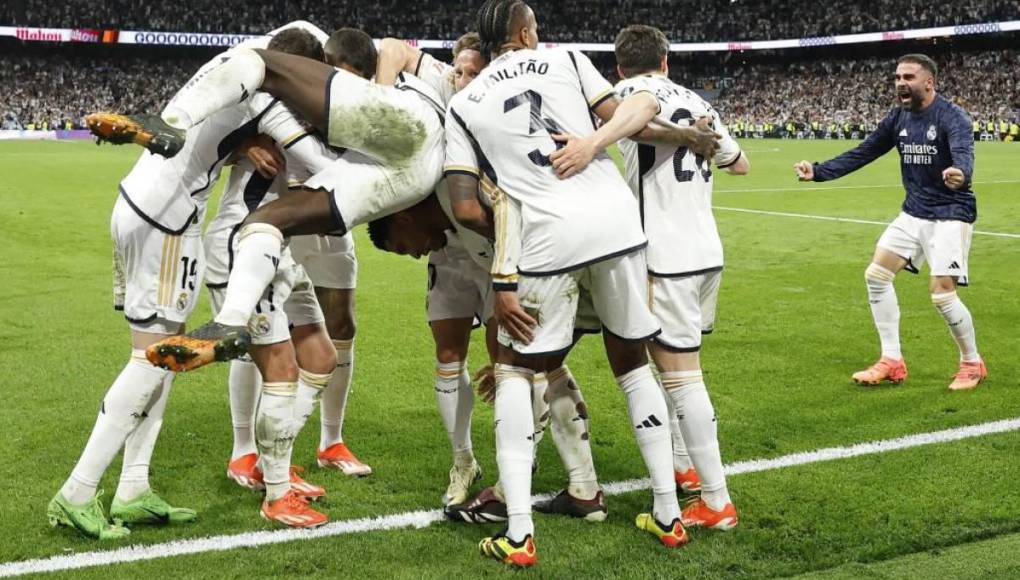 Festejo de campeón del Real Madrid, la verdad sobre el gol fantasma