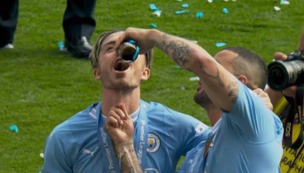 Grealish ebrio y así fue captado: la ‘loca’ fiesta del City campeón de Premier