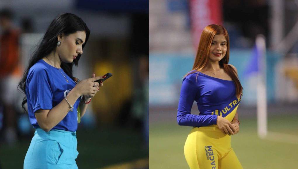 ¡Las Bellezas en el Nacional! Chicas roban miradas en el Motagua vs Olimpia