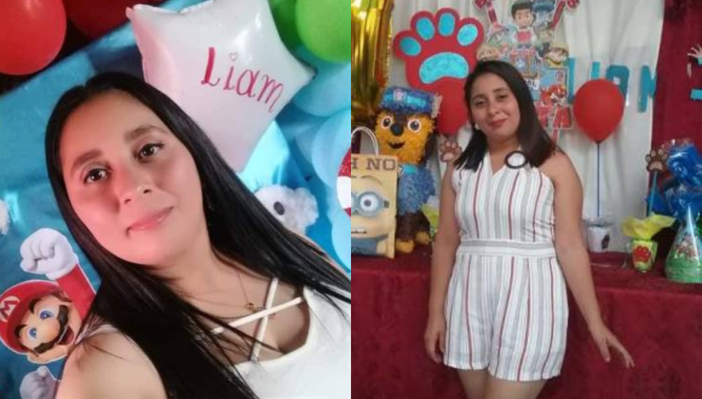 Wendy Carranza, madre hondureña asesinada en México