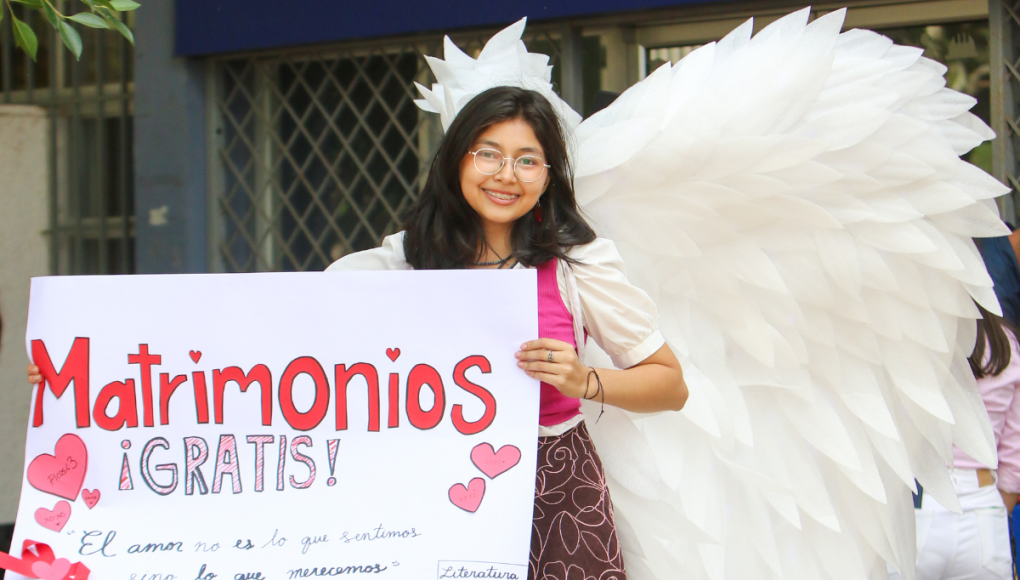 Este Día del Amor y la Amistad tuvo cupidos, un comercio activo y señales de romance