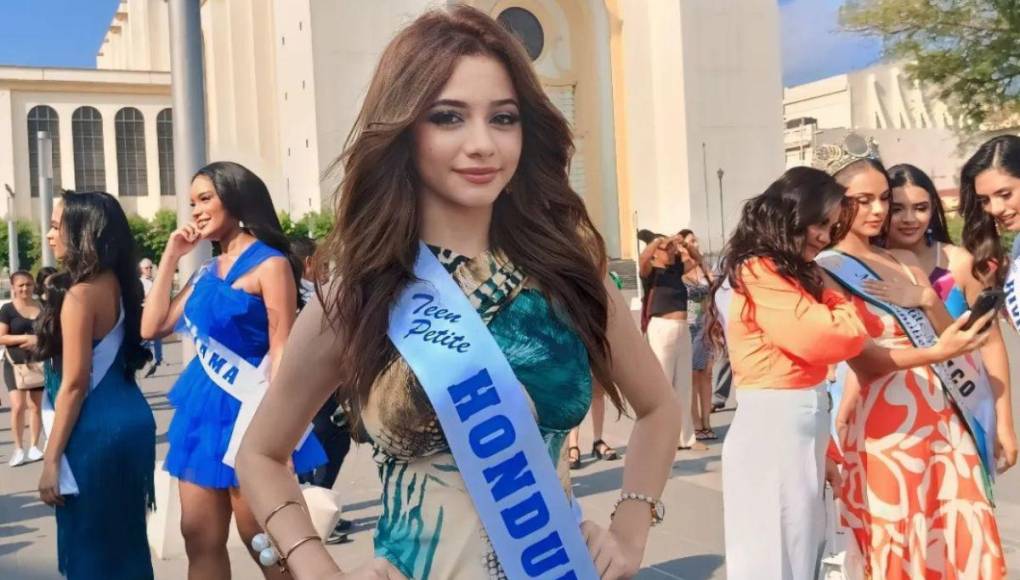 Nicolle Cerrato, la hondureña que busca ser Miss Teen Petite Mesoamérica 2024