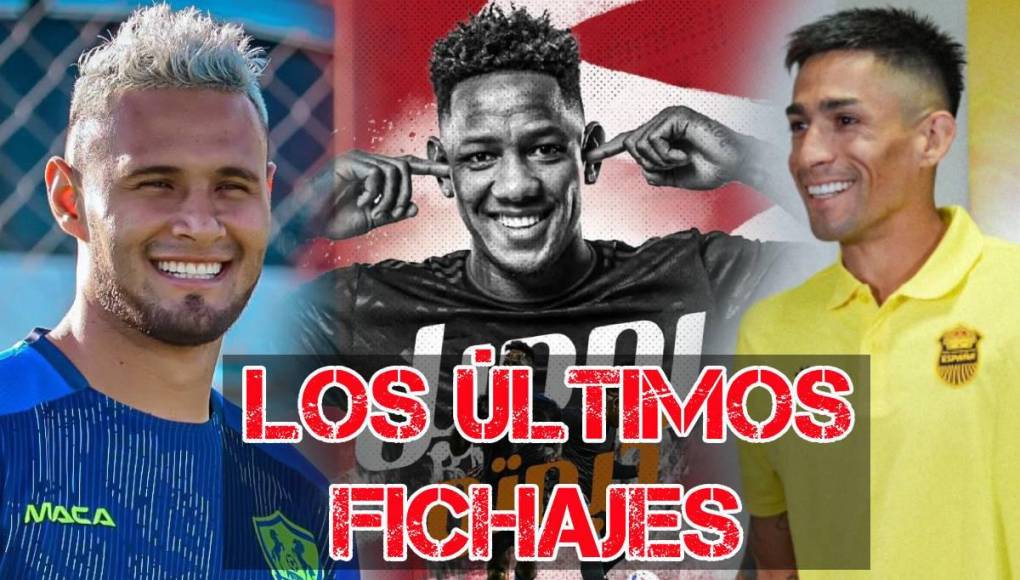 Mercado: Los últimos fichajes que se dieron en el fútbol de Honduras