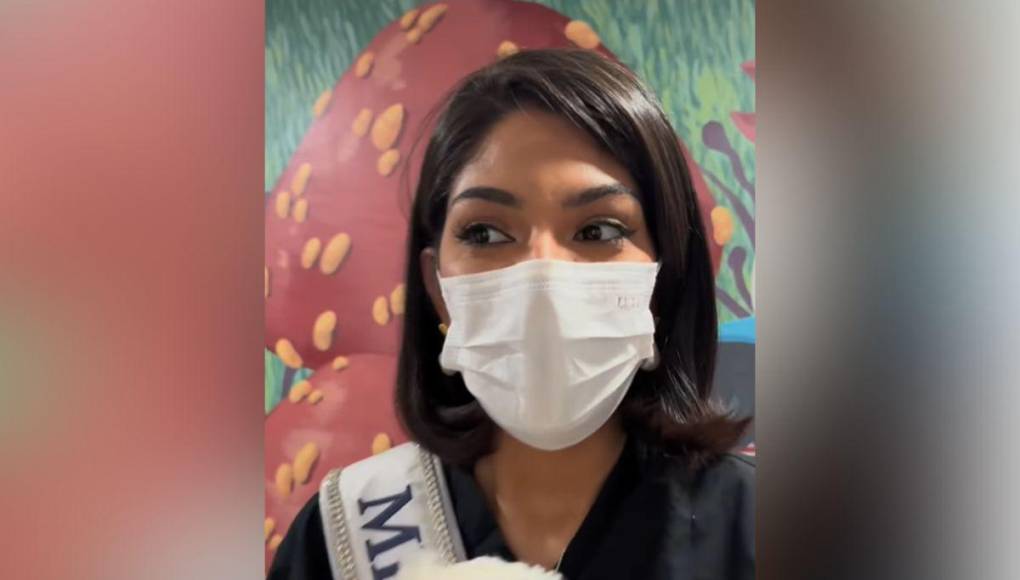 Miss Universo Sheynnis Palacios visita a niños en hospital de Filipinas