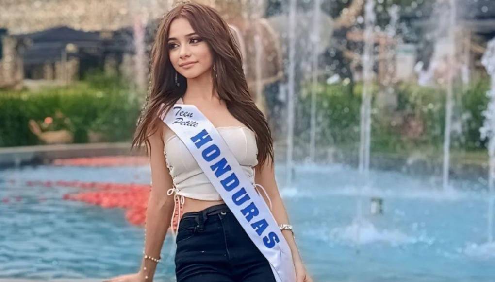 Nicolle Cerrato, la hondureña que busca ser Miss Teen Petite Mesoamérica 2024