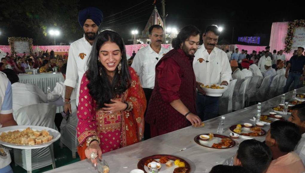 La lujosa fiesta de preboda de Anant Ambani y Radhika Merchant