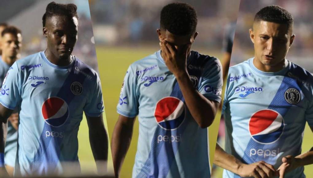 Las tristes imágenes de Motagua tras ser eliminado por Olimpia