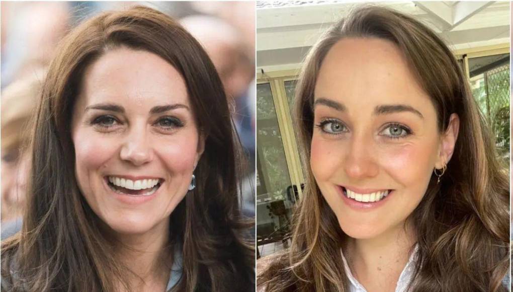 ¿Quién es Brittany Dixon?, la doble australiana de Kate Middleton