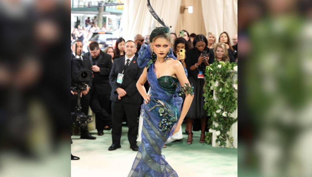 Met Gala 2024: Zendaya impacta con look inspirado en la naturaleza