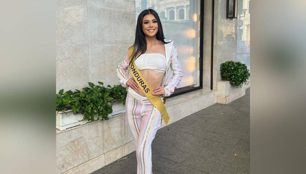 Britthany Marroquín, la representante hondureña en el Miss Cosmo 2024