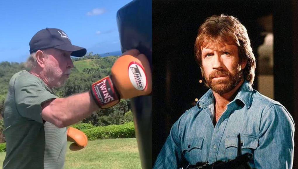 Chuck Norris celebra sus 84 años más activo que nunca; así ha sido su cambio físico