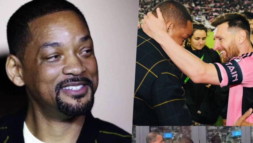 ¡Will Smith conoce a Messi! ¿Cuál fue la reacción de Antonella?