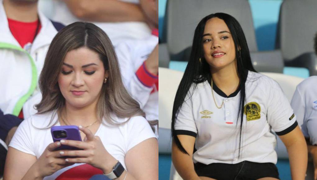 Las bellezas que deslumbraron en el repechaje de Olimpia vs Real España