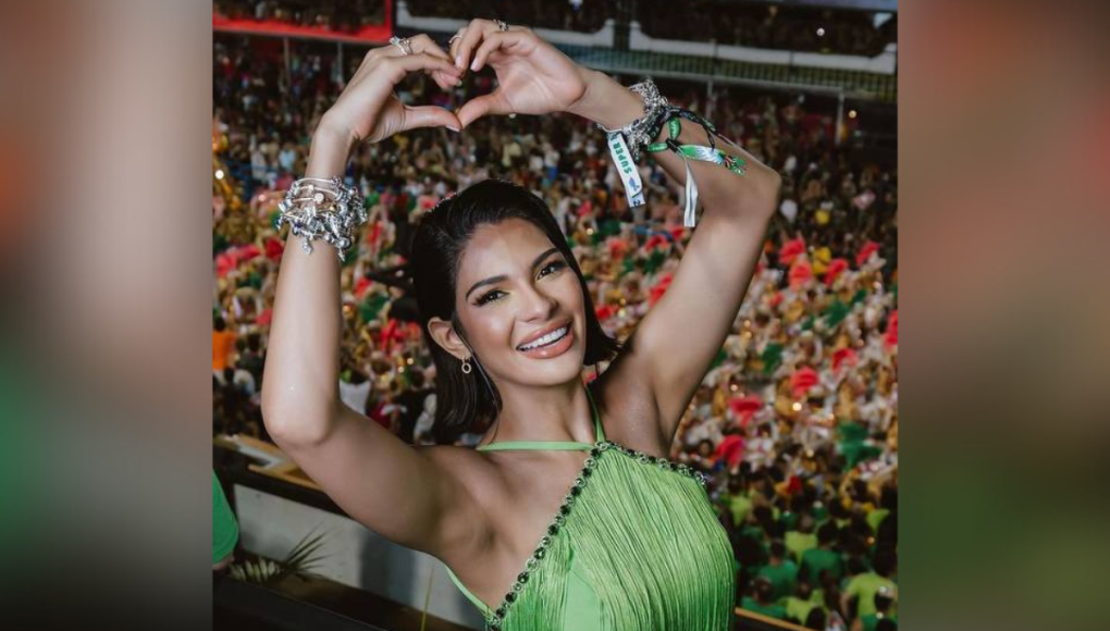 Glamour y elegancia: Sheynnis Palacios derrocha belleza en el Carnaval de Río de Janeiro, Brasil