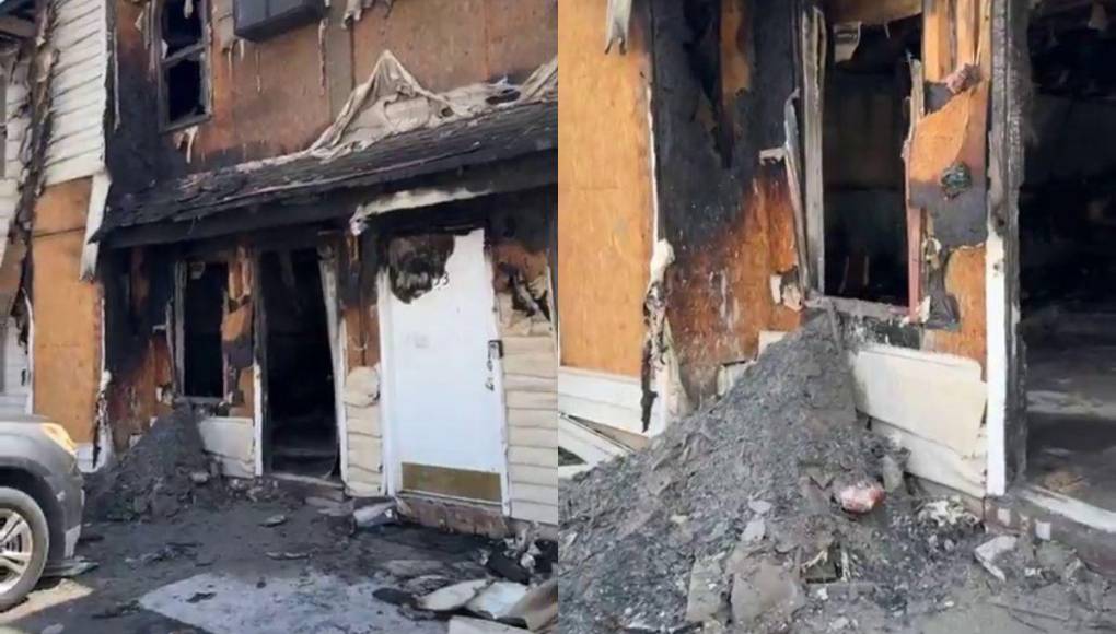 Así quedó el apartamento donde murieron dos hondureños quemados en Carolina del Sur