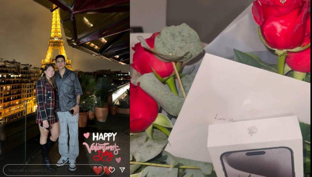 ¡El increíble regalo de Luis Palma a su novia! Así va el San Valentín de los futbolistas Hondureños