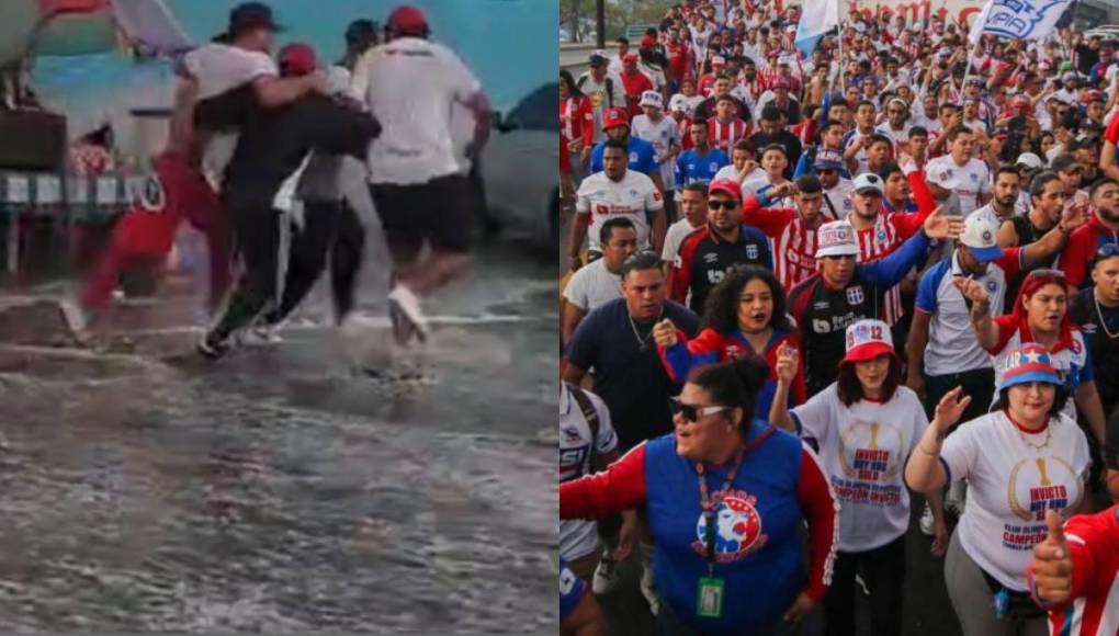 Tremendo aguacero, banderazo de la Ultra Fiel y las bellas chicas en el clásico capitalino