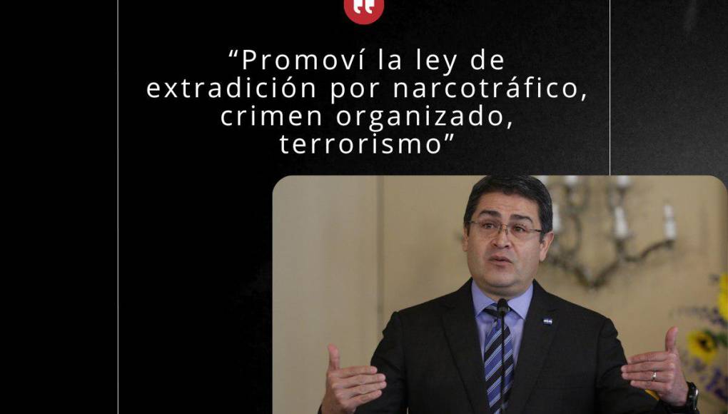 “Me reuní con Alexander Ardón”: Frases de Juan Orlando Hernández en su juicio