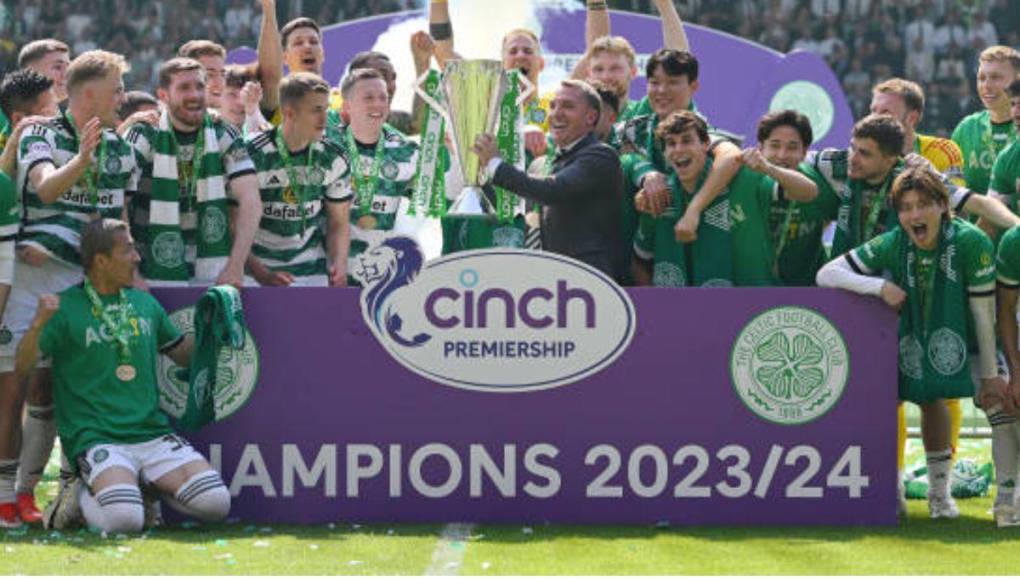 Así festejó el Celtic y Luis Palma un nuevo título en Escocia