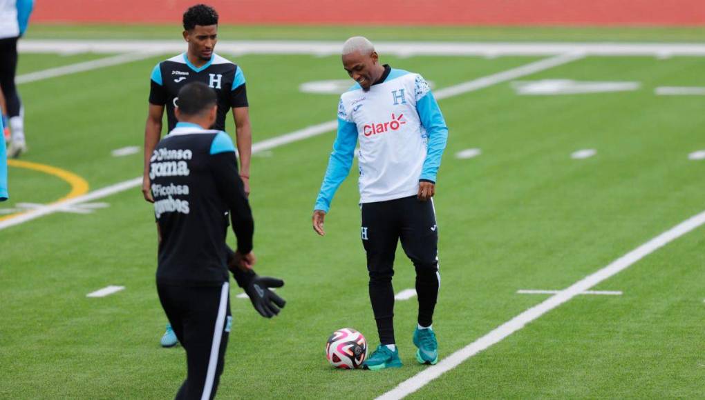 ¡Con legionarios! Honduras realizó su primer entrenamiento en Dallas