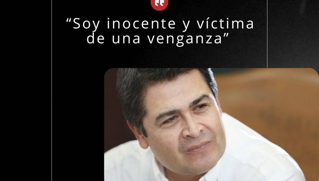 “Estoy preso pero siendo inocente”: Frases de JOH de cara al juicio en EUA