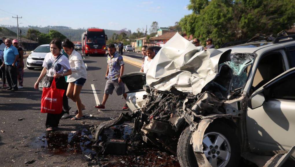 Por conducir ebrio conductor provoca accidente en CA-5, cerca de Zambrano